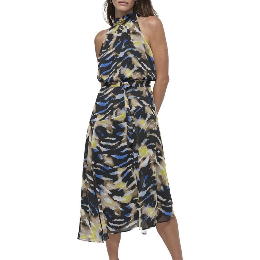 Dkny Womens Halter Midi Dress